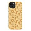iPhone 14 Coffee Stuff Phone Case in Yellow
