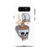 Samsung Galaxy Note 8 Coffee Goes Straight to Your Head Phone Case in White