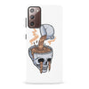 Samsung Galaxy Note 20 Coffee Goes Straight to Your Head Phone Case in White