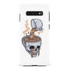 Samsung Galaxy S10 Plus Coffee Goes Straight to Your Head Phone Case in White
