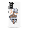 Samsung Galaxy S21 Plus Coffee Goes Straight to Your Head Phone Case in White
