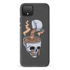 Google Pixel 4 XL Coffee Goes Straight to Your Head Phone Case in Black