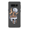 Samsung Galaxy Note 8 Coffee Goes Straight to Your Head Phone Case in Black