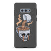 Samsung Galaxy S10e Coffee Goes Straight to Your Head Phone Case in Black
