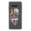 Samsung Galaxy S10 Plus Coffee Goes Straight to Your Head Phone Case in Black