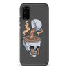 Samsung Galaxy S20 Coffee Goes Straight to Your Head Phone Case in Black