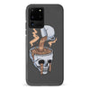Samsung Galaxy S20 Ultra Coffee Goes Straight to Your Head Phone Case in Black