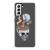 Samsung Galaxy S21 Coffee Goes Straight to Your Head Phone Case in Black