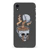 iPhone XR Coffee Goes Straight to Your Head Phone Case in Black
