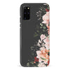 Samsung Galaxy S20 Plus half bloom phone case in black