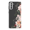 Samsung Galaxy S21 half bloom phone case in black