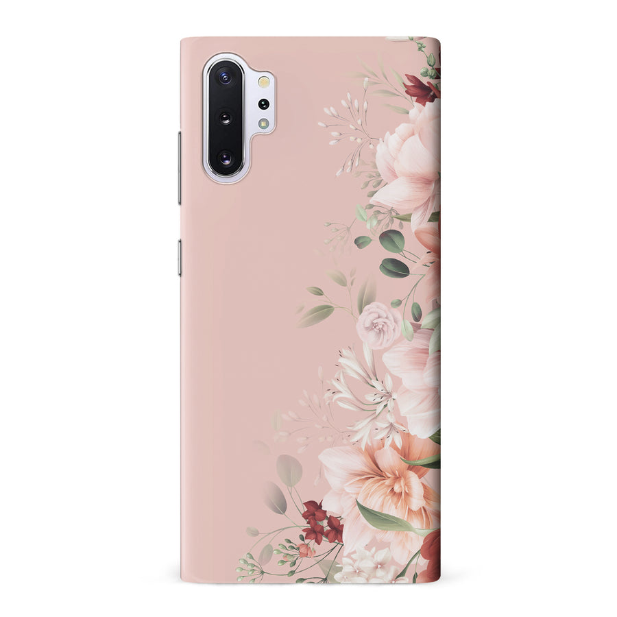 Samsung Galaxy Note 10 Plus half bloom phone case in pink