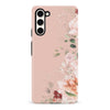 Samsung S23 Half Bloom Floral Phone Case - Pink