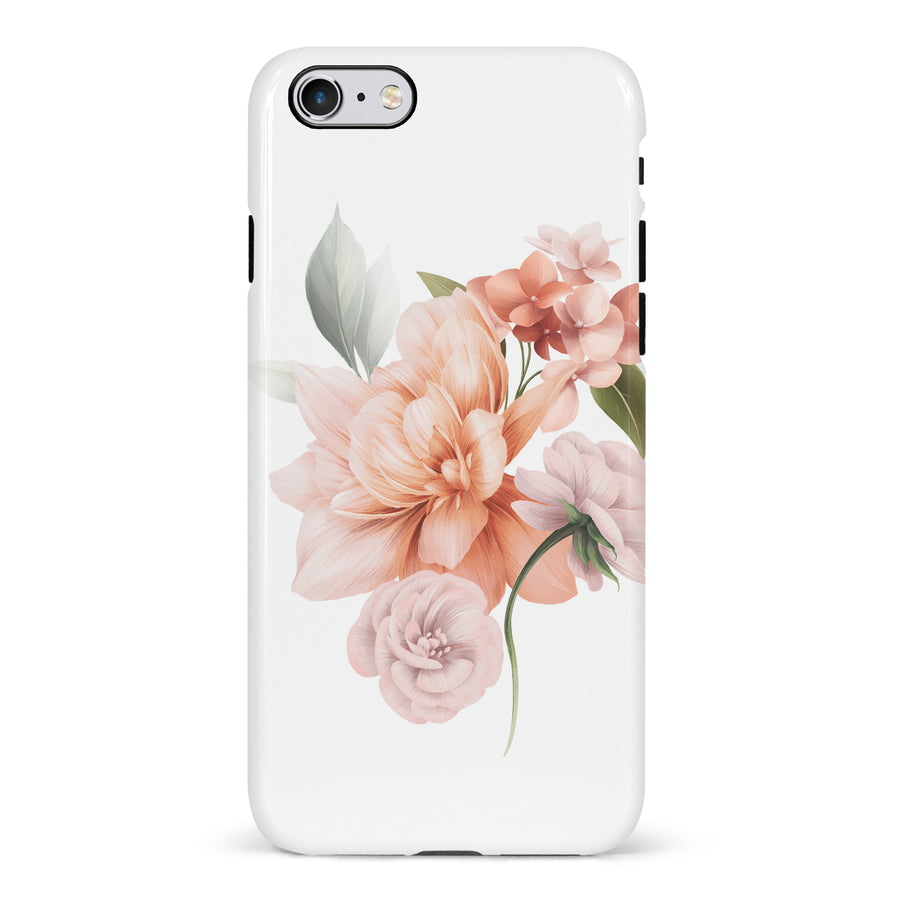 iPhone 6S Plus full bloom phone case in white