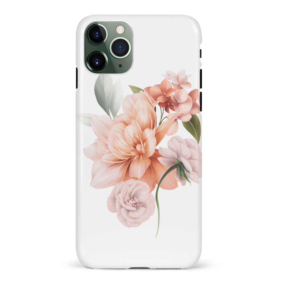 iPhone 11 Pro full bloom phone case in white