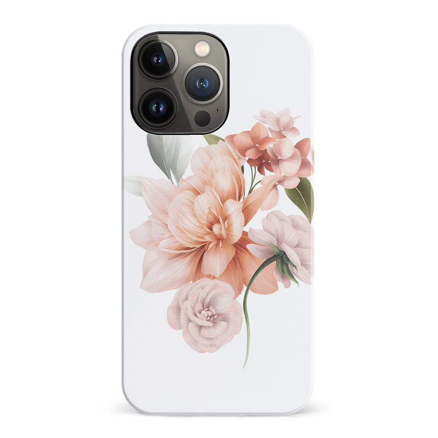 iPhone 14 Pro full bloom phone case in white