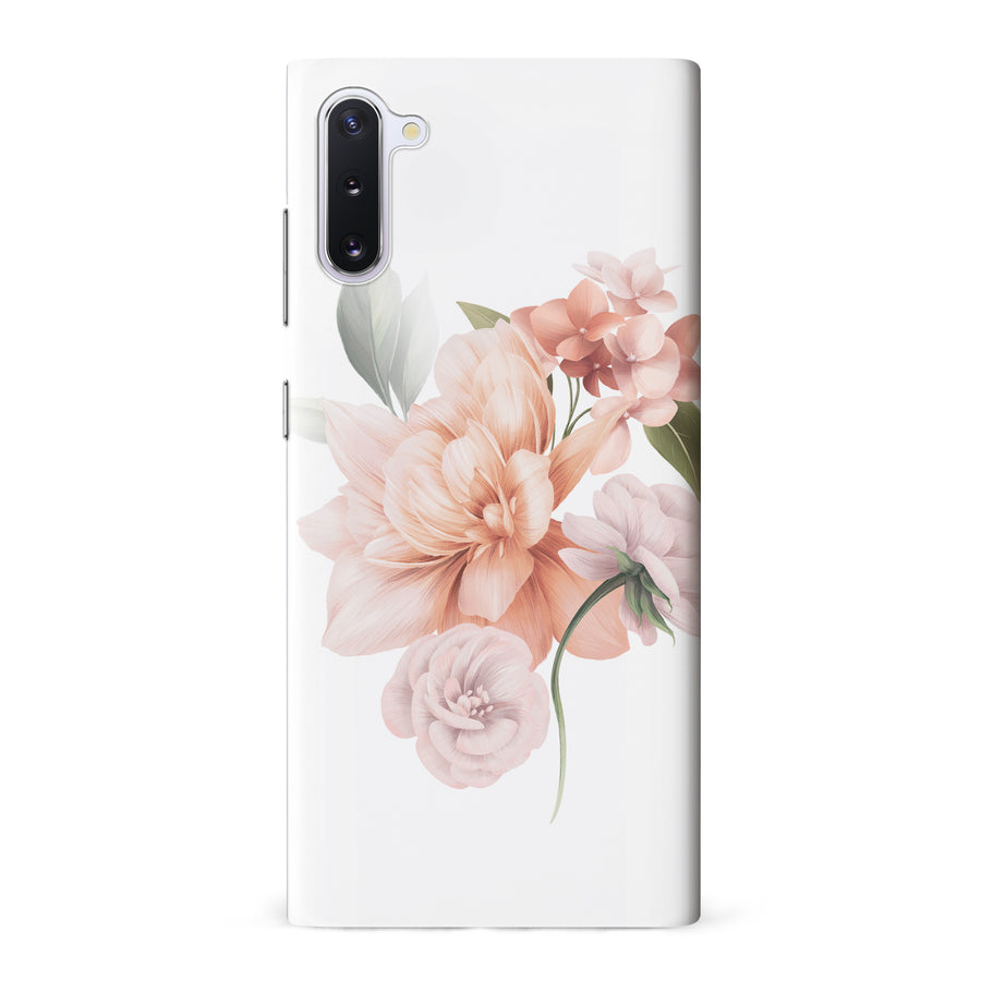 Samsung Galaxy Note 10 full bloom phone case in white