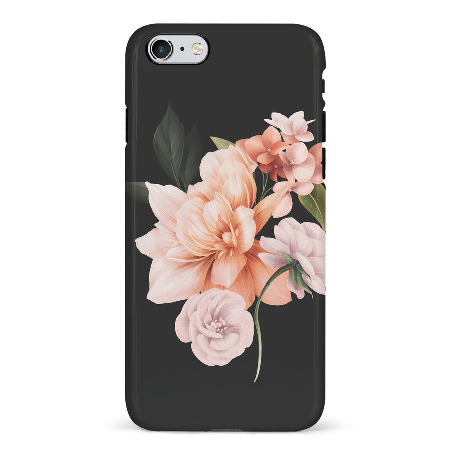 iPhone 6S Plus full bloom phone case in black