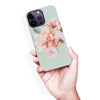 iPhone 14 Pro Max full bloom phone case in green