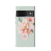 Google Pixel 6 full bloom phone case in green