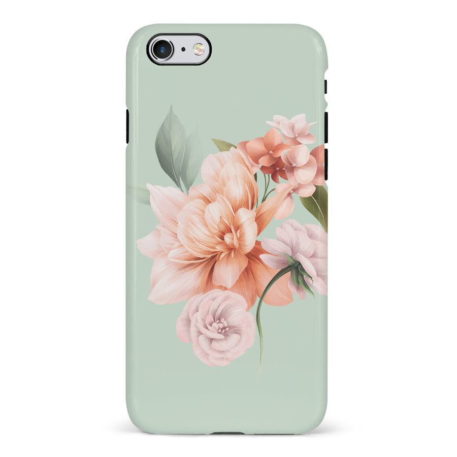 iPhone 6S Plus full bloom phone case in green