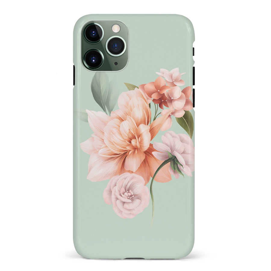 iPhone 11 Pro full bloom phone case in green