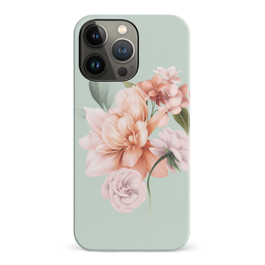 iPhone 14 Pro full bloom phone case in green