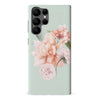 Samsung Galaxy S22 Ultra full bloom phone case in green