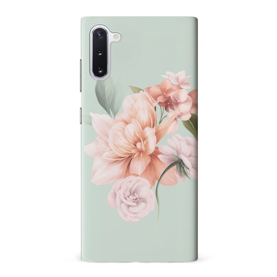 Samsung Galaxy Note 10 full bloom phone case in green