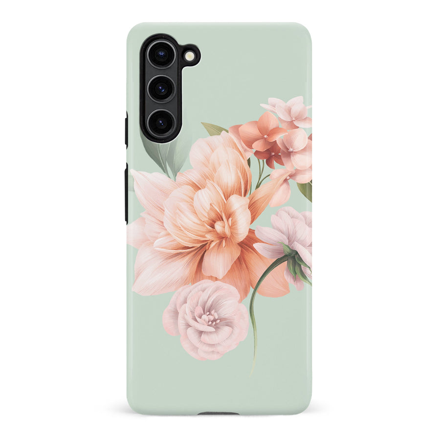 Samsung S23 Plus Full Bloom Floral Phone Case - Green