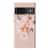 Google Pixel 6 Pro full bloom phone case in pink