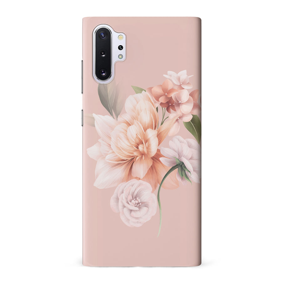 Samsung Galaxy Note 10 Plus full bloom phone case in pink