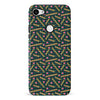 Google Pixel 3 XL Retro Graph Paper Phone Case in Black