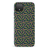Google Pixel 4 XL Retro Graph Paper Phone Case in Black