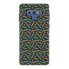 Samsung Galaxy Note 9 Retro Graph Paper Phone Case in Black