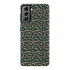Samsung Galaxy S22 Retro Graph Paper Phone Case in Black