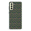 Samsung Galaxy S22 Plus Retro Graph Paper Phone Case in Black