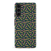 Samsung S23 Plus Retro Graph Paper Phone Case - Black