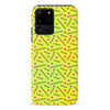 Samsung Galaxy S20 Ultra Retro Graph Paper Phone Case in Yellow