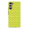 Samsung S23 Retro Graph Paper Phone Case - Yellow