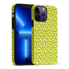 iPhone 14 Pro Max Retro Graph Paper Phone Case in Yellow