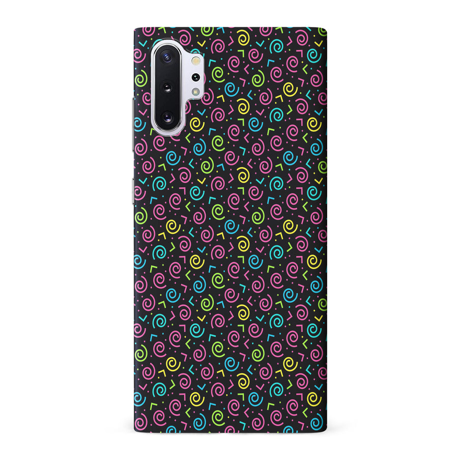Samsung Galaxy Note 10 Pro 90's Dance Party Phone Case in Black