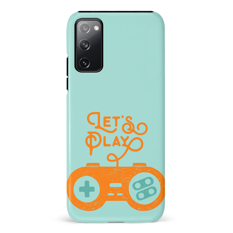 Samsung Galaxy S20 FE Let's Play Phone Case in Green