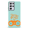 Samsung Galaxy S21 Ultra Let's Play Phone Case in Green