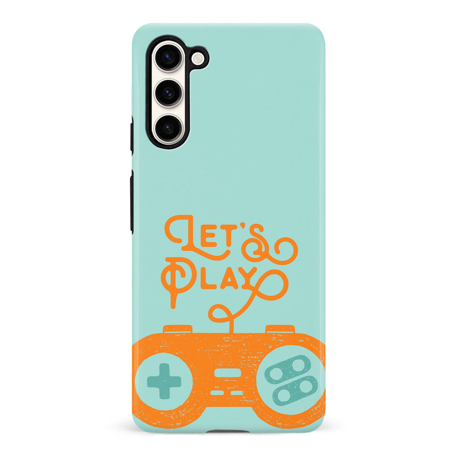 Samsung Galaxy S23 Let's Play Phone Case - Green