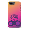 iPhone 8 Plus Let's Play Phone Case in Magenta