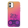 iPhone 12 Mini Let's Play Phone Case in Magenta