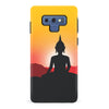 Samsung Galaxy Note 9 Meditating Buddha Indian Phone Case in Yellow
