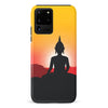 Samsung Galaxy S20 Ultra Meditating Buddha Indian Phone Case in Yellow
