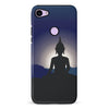 Google Pixel 3 Meditating Buddha Indian Phone Case in Blue